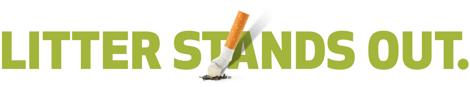 litter stands out text