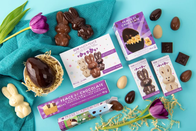 Downtown Halifax Easter - Peace by Chocolate