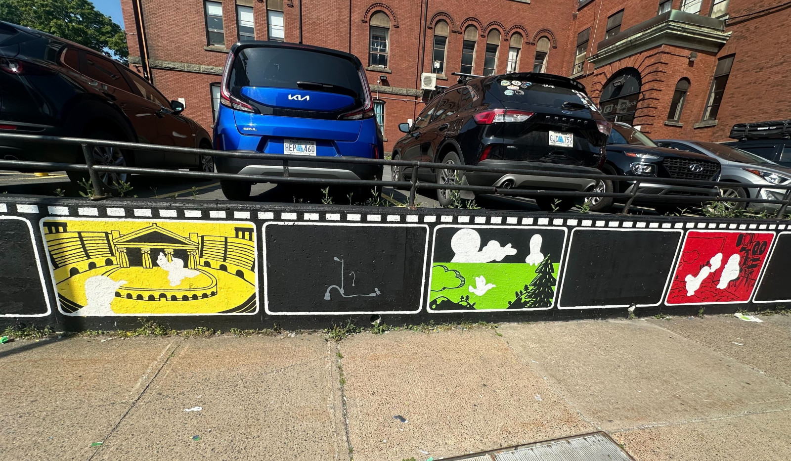 * Shane Song, Prince Churchill and Manjot Kaur - NSCAD University Mural Project – ‘The Story’ 