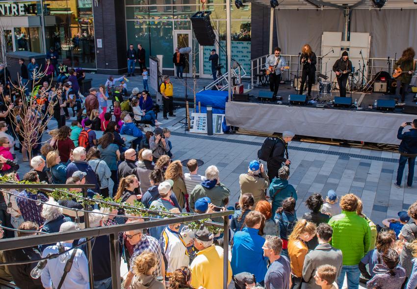 The 2018 ECMA Argyle Street Fest took place on Argyle Street in Downtown Halifax. Photo by Stoo Metz.