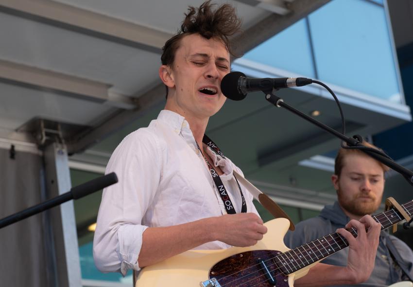 The 2018 ECMA Argyle Street Fest took place on Argyle Street in Downtown Halifax. Photo by Stoo Metz.