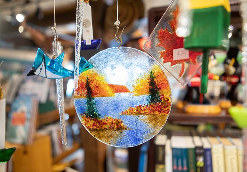 Carrefour Atlantic Emporium in the Historic Properties is full of local art, books, and more.