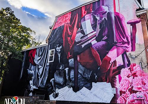 John McPartland Mural - Sound of Time