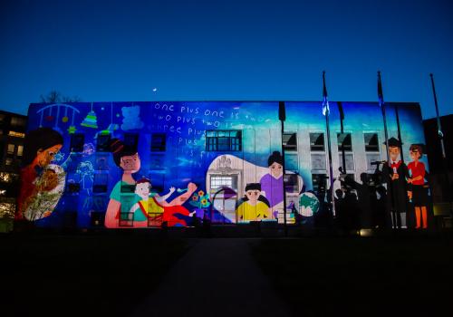 Mother's Day Light Show