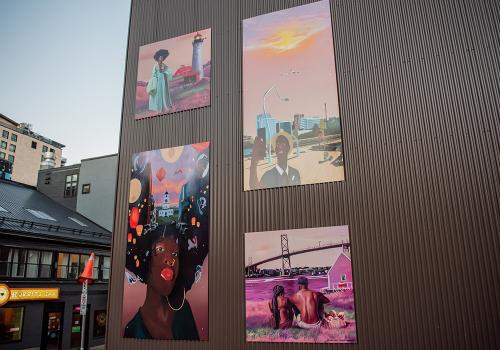 Photo of "Halifax in Colour" by Daramfon Morgan and Victor Nwaokpani