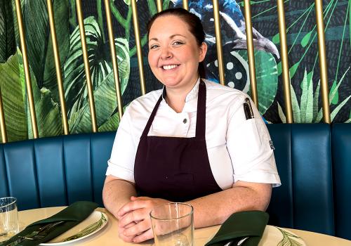Moira Murray, chef de cuisine at Peacock Wine Bar