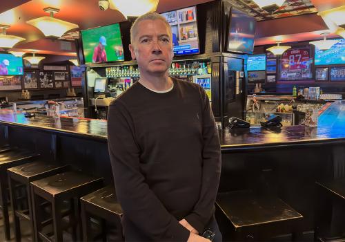 Damon Kestle, co-owner of The Pint Halifax in Downtown Halifax