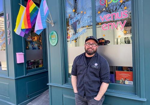 Marshall Haywood, owner of Venus Envy Halifax