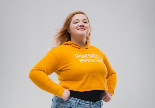 Meet Sophie Nadeau, Executive Director of Spontaneity Improv Company.