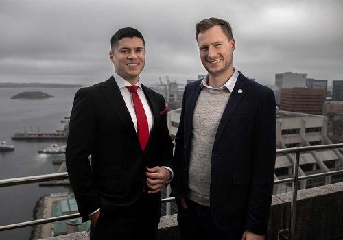 Houston and Corey, Founding Partners of Indigenous Treaty Partners