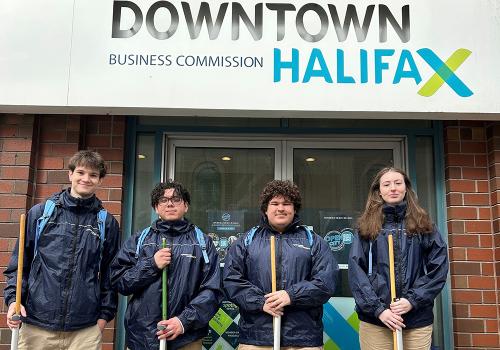 The Downtown Halifax Crew is back on the streets of Downtown Halifax for the summer.